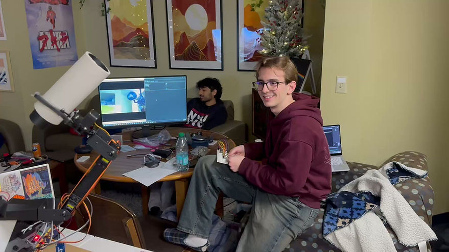 RoboTech team test setup