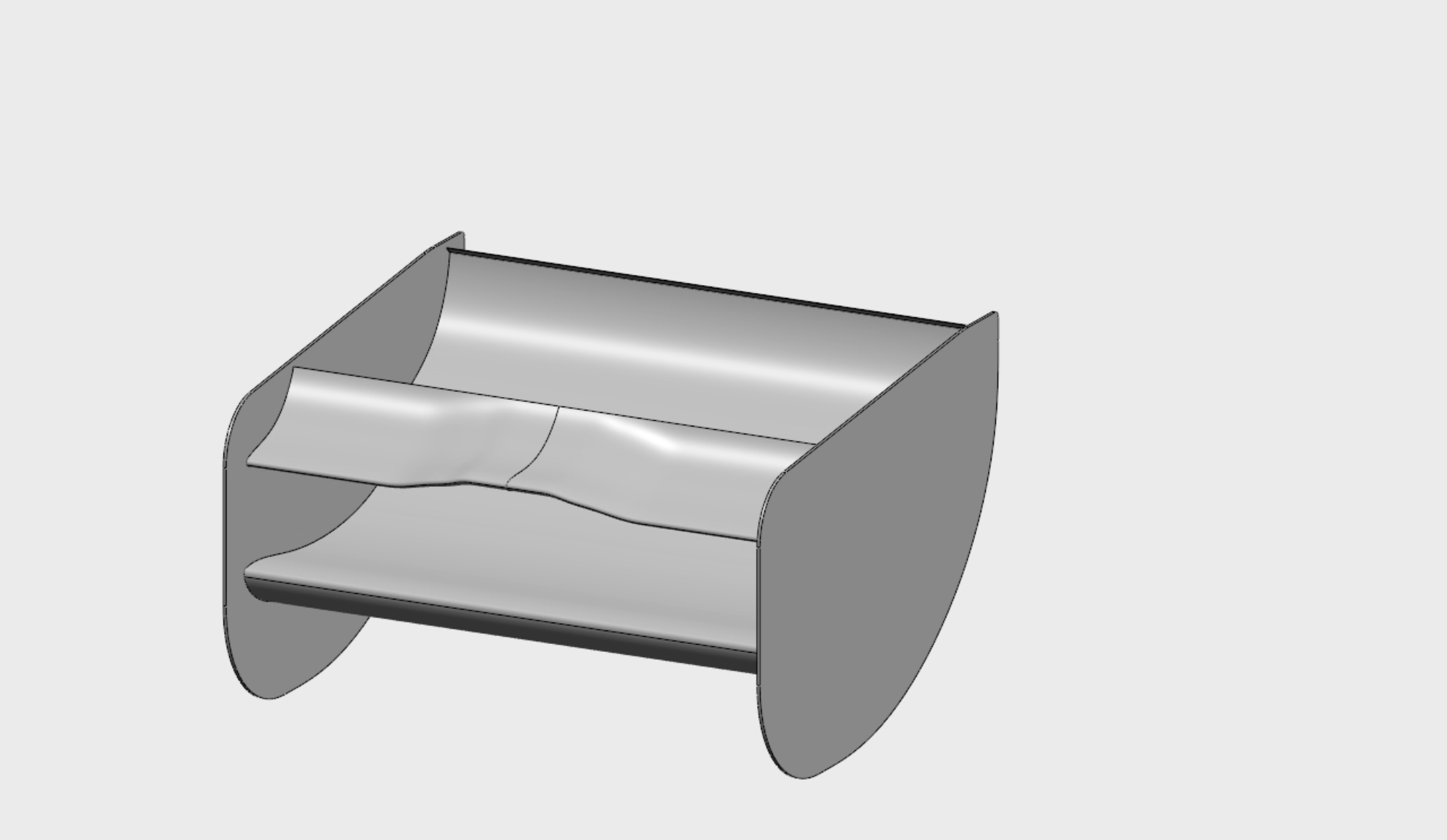 HyTech multi-element wing CAD model