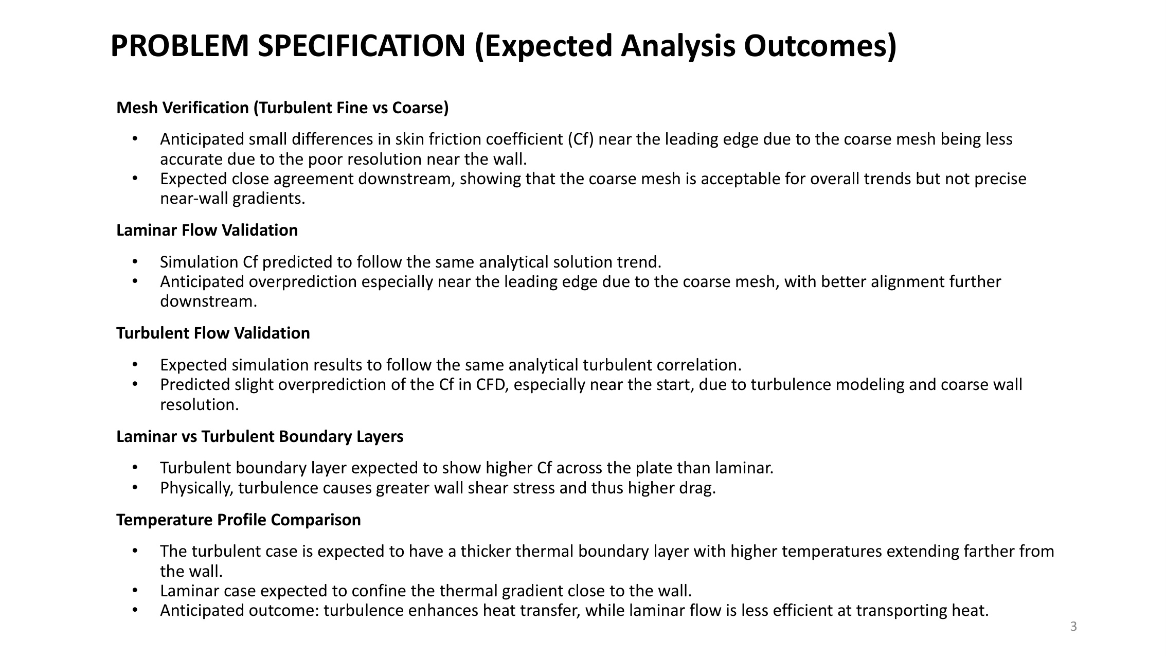 Problem specification